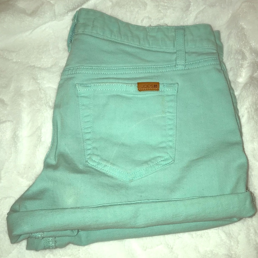 TEAL JOES JEANS SHORTS